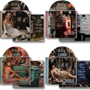 Taylor Swift The Life of a Showgirl CDs - Limited Release - Set of 4